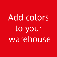 Meta magazijninrichting Nederland Add colors to your warehouse
